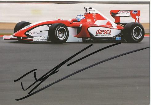 Thieno Storz  Auto Motorsport  Autogrammkarte original signiert 