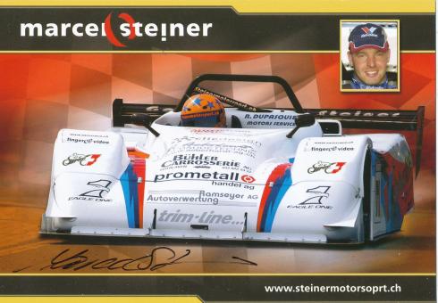 Marcel Steiner  Auto Motorsport  Autogrammkarte original signiert 
