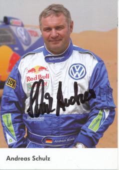 Andreas Schulz  Ralley  Auto Motorsport  Autogrammkarte original signiert 
