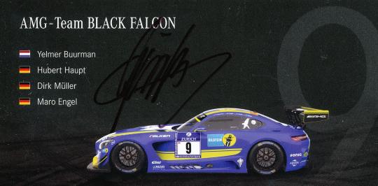 Marco Engel  Mercedes  Auto Motorsport  Autogrammkarte original signiert 