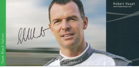 Hubert Haupt  Mercedes  Auto Motorsport  Autogrammkarte original signiert 