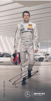 Paul Di Resta  Mercedes  Auto Motorsport  Autogrammkarte original signiert 