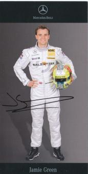 Jamie Green  2007  Mercedes  Auto Motorsport  Autogrammkarte original signiert 