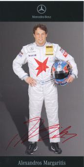 Alexandros Margaritis  2007  Mercedes  Auto Motorsport  Autogrammkarte original signiert 