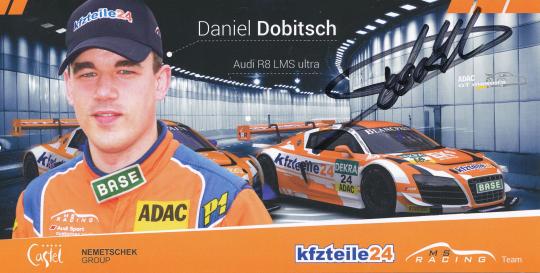 Daniel Dobitsch   Auto Motorsport  Autogrammkarte original signiert 