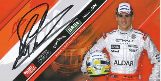 Adrian Sutil  Formel 1   Auto Motorsport  Autogrammkarte original signiert 