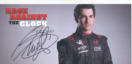 Timo Clock   Formel 1   Auto Motorsport  Autogrammkarte original signiert 