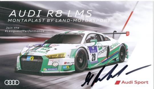 Mike Rockenfeller  Audi  Auto Motorsport  Autogrammkarte original signiert 