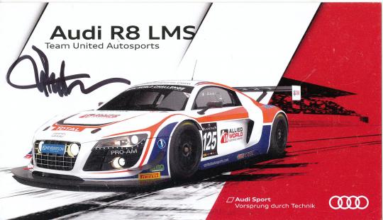 Mark Patterson  Audi  Auto Motorsport  Autogrammkarte original signiert 