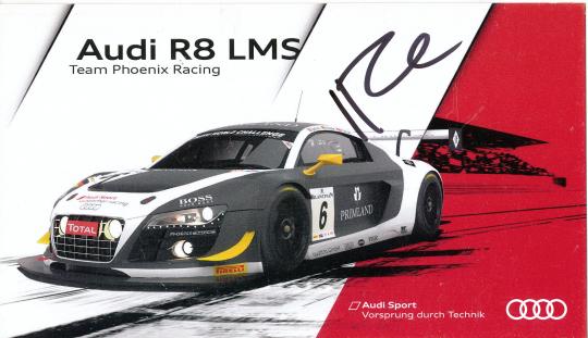 Harold Primat  Audi  Auto Motorsport  Autogrammkarte original signiert 