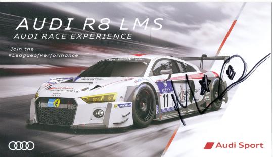Micke Ohlsson  Audi  Auto Motorsport  Autogrammkarte original signiert 