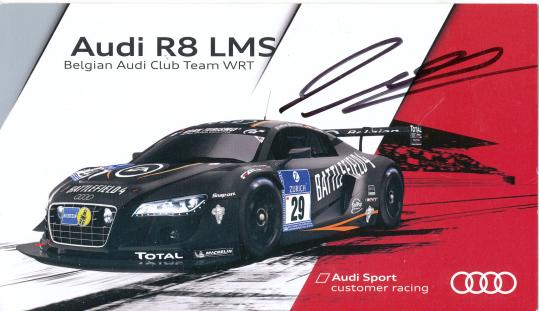 Christopher Mies  Audi  Auto Motorsport  Autogrammkarte original signiert 