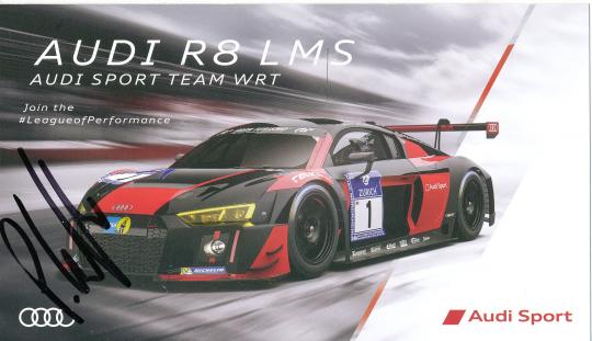 Pierre Kaffer  Audi  Auto Motorsport  Autogrammkarte original signiert 