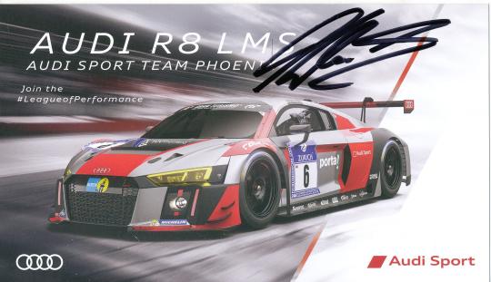 Markus Winkelhock  Audi  Auto Motorsport  Autogrammkarte original signiert 