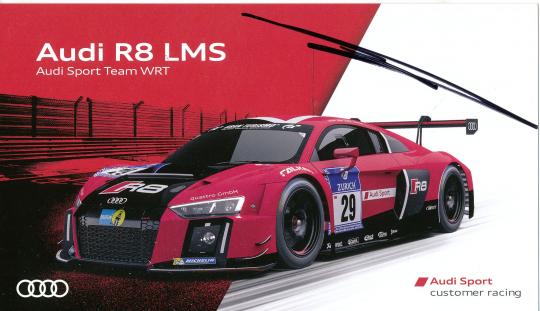 ?  Audi  Auto Motorsport  Autogrammkarte original signiert 