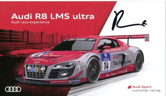 Ronnie Saurenmann  Audi  Auto Motorsport  Autogrammkarte original signiert 