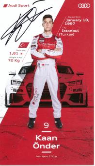 Kaan Önder  Audi  Auto Motorsport  Autogrammkarte original signiert 