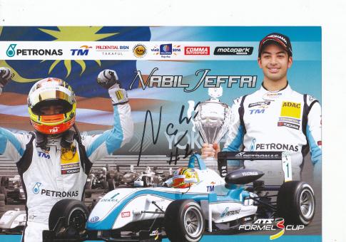 Nabil Jeffri  VW  Auto Motorsport  Autogrammkarte original signiert 