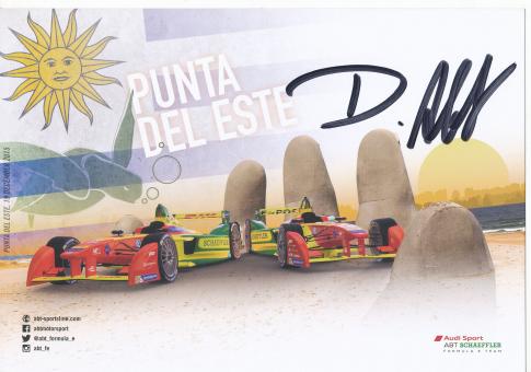 Daniel Abt  Auto Motorsport  Autogrammkarte original signiert 