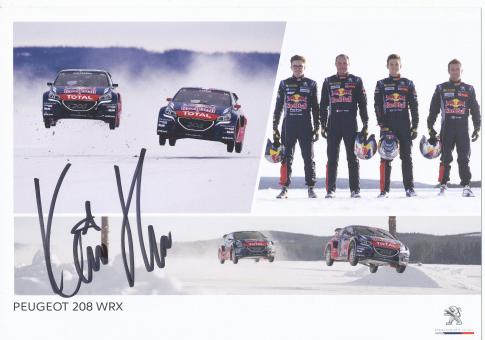 Kevin Hansen  Ralley  Auto Motorsport  Autogrammkarte original signiert 