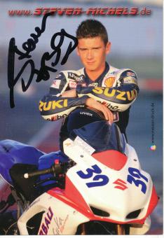 Steven Michels  Motorrad  Motorsport  Autogrammkarte original signiert 