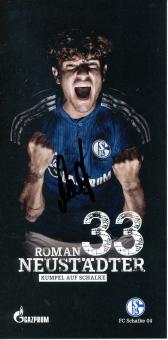 Roman Neustädter  2015/2016  FC Schalke 04  Autogrammkarte original signiert 