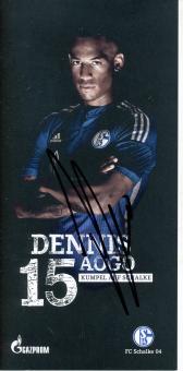 Dennis Aogo  2015/2016  FC Schalke 04  Autogrammkarte original signiert 