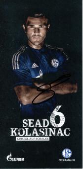 Sead Kolasinac  2015/2016  FC Schalke 04  Autogrammkarte original signiert 