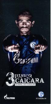 Junior Caicara  2015/2016  FC Schalke 04  Autogrammkarte original signiert 