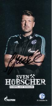 Sven Hübscher  2015/2016  FC Schalke 04  Autogrammkarte original signiert 