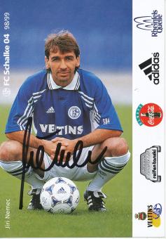 Jiri Nemec  1998/99  FC Schalke 04  Autogrammkarte original signiert 