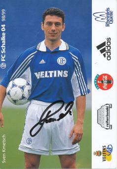 Sven Kmetsch  1998/99  FC Schalke 04  Autogrammkarte original signiert 