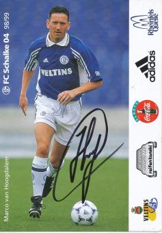 Marco van Hoogdalem  1998/99  FC Schalke 04  Autogrammkarte original signiert 