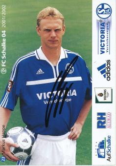 Markus Happe  2001/2002  FC Schalke 04  Autogrammkarte original signiert 