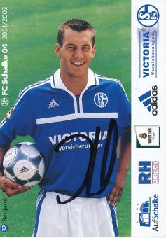 Benjamin Koch  2001/2002  FC Schalke 04  Autogrammkarte original signiert 
