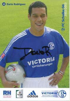 Dario Rodriguez  2002/2003  FC Schalke 04  Autogrammkarte original signiert 
