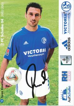Sven Kmetsch  2002/2003  FC Schalke 04  Autogrammkarte original signiert 
