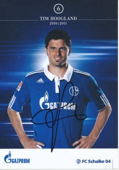 Tim Hoogland  2010/2011  FC Schalke 04  Autogrammkarte original signiert 