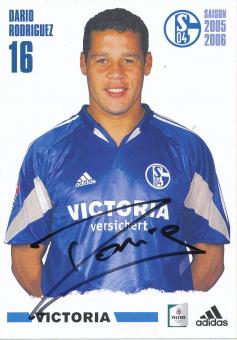 Dario Rodriguez  2005/2006  FC Schalke 04  Autogrammkarte original signiert 