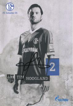 Tim Hoogland  2013/2014  FC Schalke 04  Autogrammkarte original signiert 