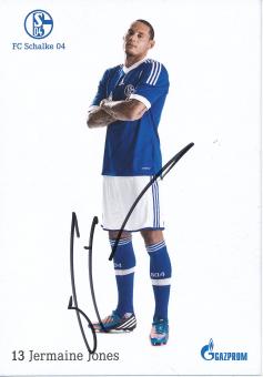 Jermaine Jones  2012/2013  FC Schalke 04  Autogrammkarte original signiert 