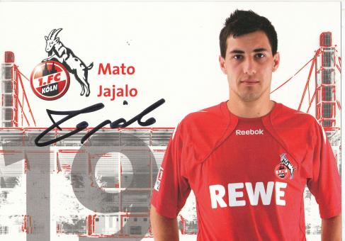 Mato Jajalo  2010/11  FC Köln  Fußball  Autogrammkarte original signiert 