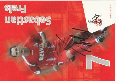 Sebastian Freis  20009/10  FC Köln  Fußball  Autogrammkarte original signiert 