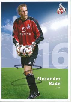 Alexander Bade  2005/2006  FC Köln  Fußball  Autogrammkarte original signiert 