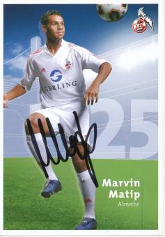 Marvin Matip  2005/2006  FC Köln  Fußball  Autogrammkarte original signiert 