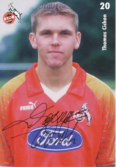 Thomas Cichon  1997/1998  FC Köln  Fußball  Autogrammkarte original signiert 