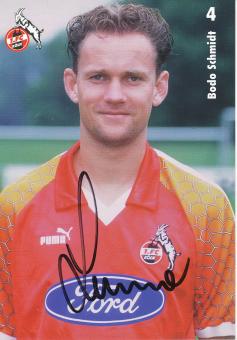 Bodo Schmidt  1997/1998  FC Köln  Fußball  Autogrammkarte original signiert 
