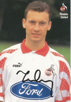 Marcell Fensch  1996/1997  FC Köln  Fußball  Autogrammkarte original signiert 