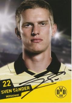 Sven Bender  2010/2011  Borussia Dortmund  Fußball  Autogrammkarte original signiert 