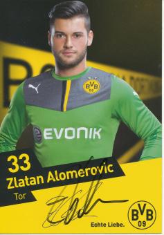Zlatan Alomerovic  2014/2015  Borussia Dortmund  Fußball  Autogrammkarte original signiert 